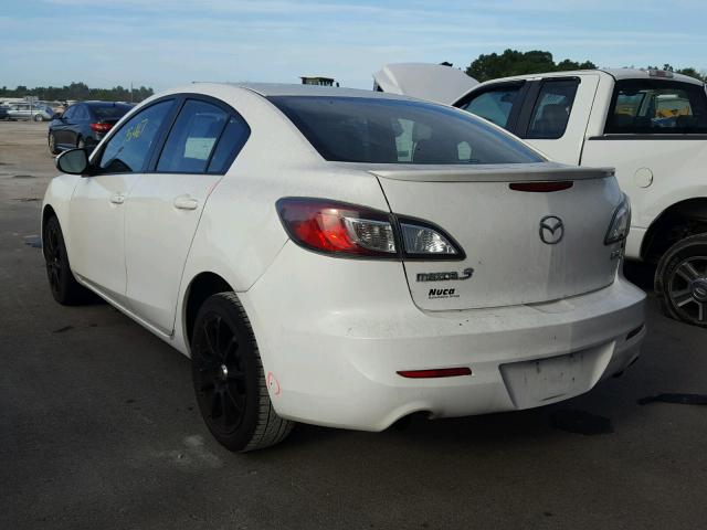 JM1BL1S66A1221007 - 2010 MAZDA 3 S WHITE photo 3