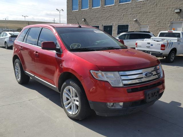 2FMDK3KC5ABA53485 - 2010 FORD EDGE LIMIT RED photo 1