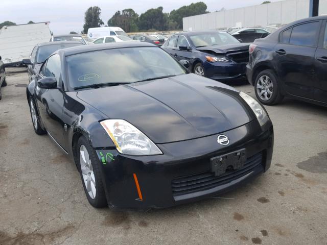 JN1AZ34D14T164423 - 2004 NISSAN 350Z COUPE BLACK photo 1