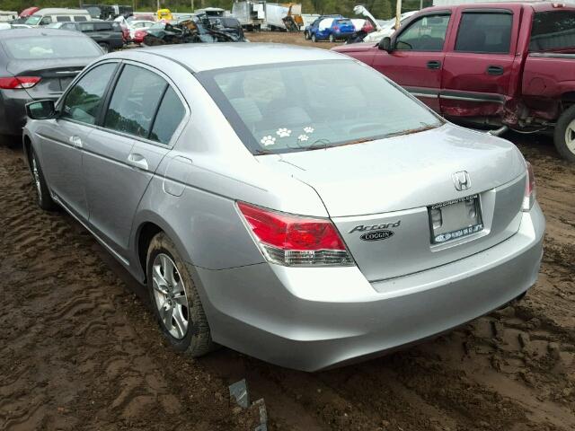 1HGCP2F41AA175322 - 2010 HONDA ACCORD LX- SILVER photo 3