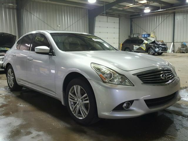 JN1DV6AR7BM451217 - 2011 INFINITI G25 SILVER photo 1