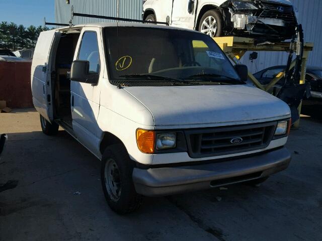 1FTRE14W36HB15960 - 2006 FORD ECONOLINE WHITE photo 1