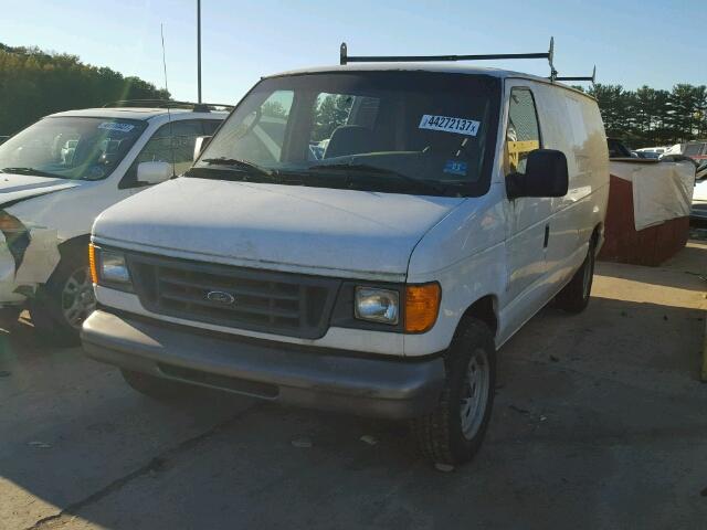 1FTRE14W36HB15960 - 2006 FORD ECONOLINE WHITE photo 2