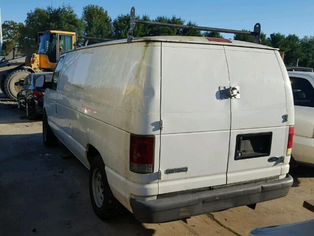 1FTRE14W36HB15960 - 2006 FORD ECONOLINE WHITE photo 3