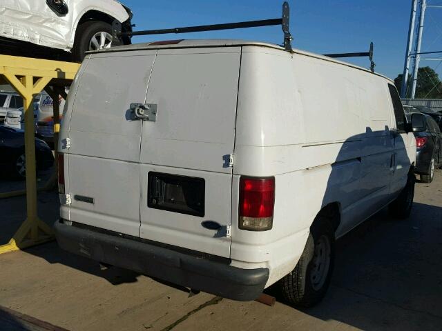 1FTRE14W36HB15960 - 2006 FORD ECONOLINE WHITE photo 4