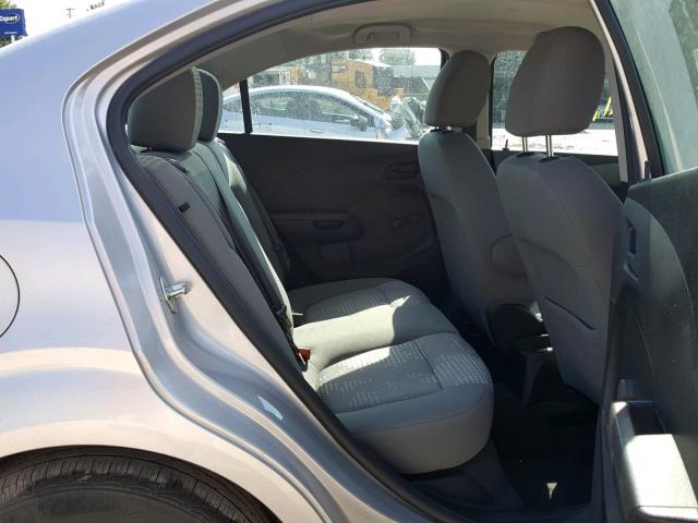 1G1JB5SH5H4137978 - 2017 CHEVROLET SONIC LS 银色 照片 6