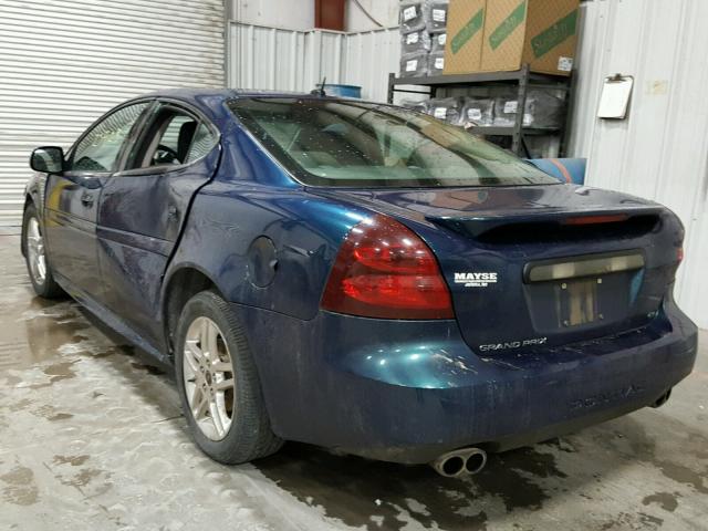 2G2WR554861220285 - 2006 PONTIAC GRAND PRIX BLUE photo 3
