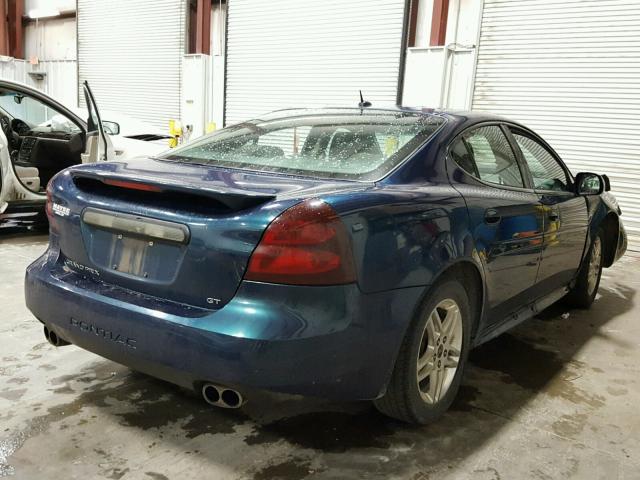 2G2WR554861220285 - 2006 PONTIAC GRAND PRIX BLUE photo 4