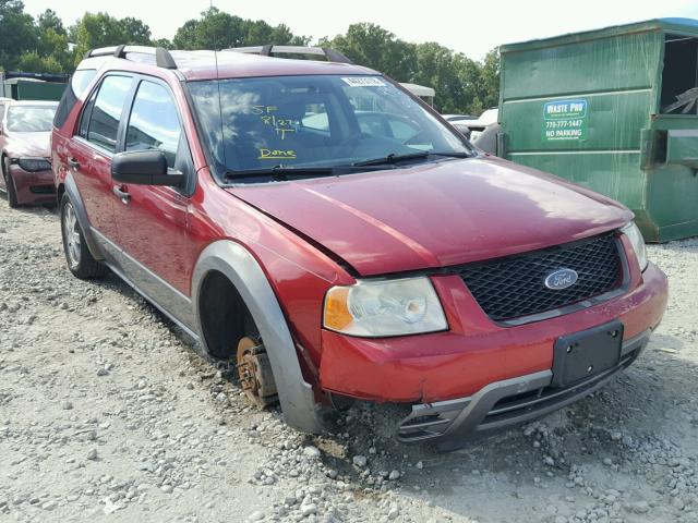 1FMZK01165GA56043 - 2005 FORD FREESTYLE RED photo 1