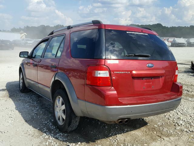 1FMZK01165GA56043 - 2005 FORD FREESTYLE RED photo 3