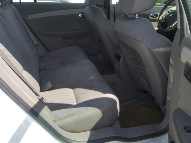 1G1ZA5E00AF165483 - 2010 CHEVROLET MALIBU LS 白色 照片 6