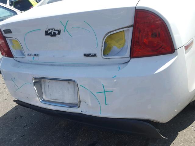 1G1ZA5E00AF165483 - 2010 CHEVROLET MALIBU LS 白色 照片 9