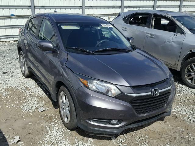 3CZRU5G59GM735636 - 2016 HONDA HR-V EX GRAY photo 1