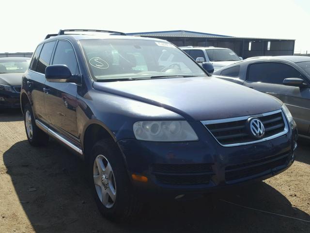 WVGBC67L14D034381 - 2004 VOLKSWAGEN TOUAREG 3. BLUE photo 1