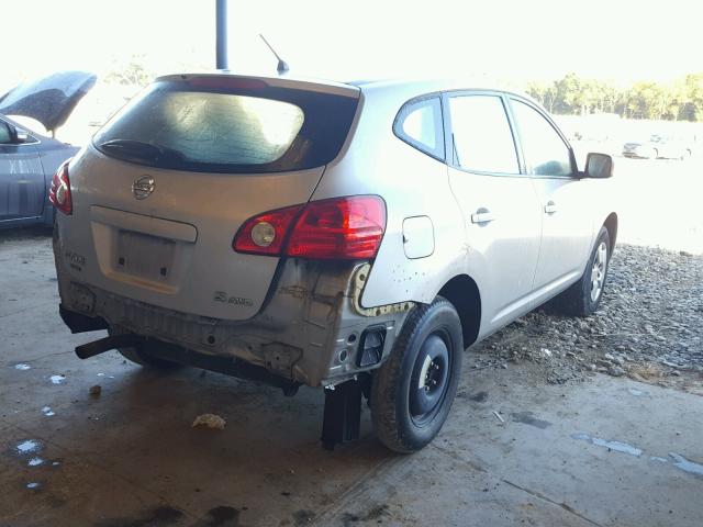 JN8AS58V88W126471 - 2008 NISSAN ROGUE S SILVER photo 4