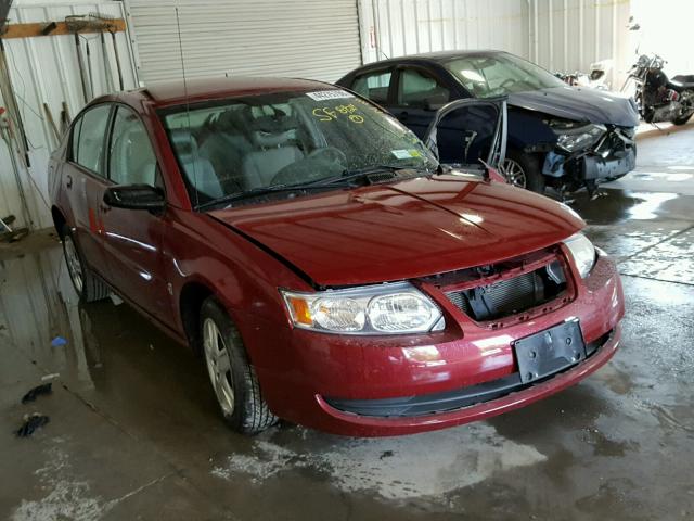 1G8AJ55F87Z120513 - 2007 SATURN ION LEVEL RED photo 1
