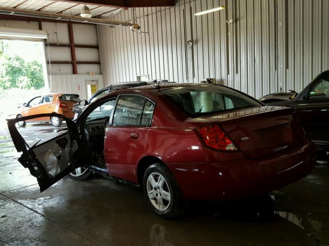 1G8AJ55F87Z120513 - 2007 SATURN ION LEVEL RED photo 3