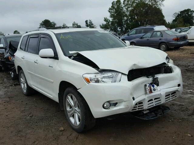 JTEES42AX82088516 - 2008 TOYOTA HIGHLANDER WHITE photo 1