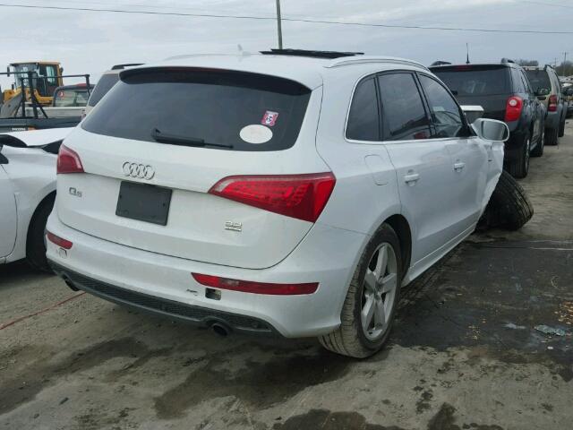 WA1DKAFP0CA093228 - 2012 AUDI Q5 PREMIUM WHITE photo 4