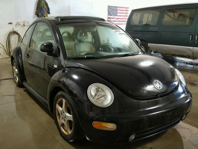 3VWDD21C2YM491946 - 2000 VOLKSWAGEN NEW BEETLE 黑色 照片 1