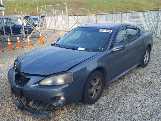 2G2WP552061129354 - 2006 PONTIAC GRAND PRIX GRAY photo 2