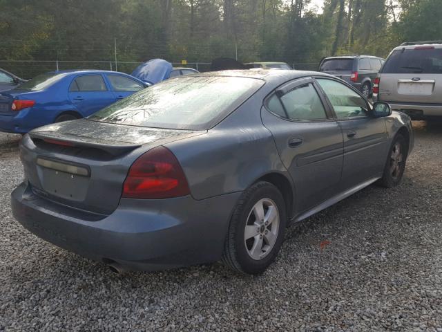 2G2WP552061129354 - 2006 PONTIAC GRAND PRIX GRAY photo 4