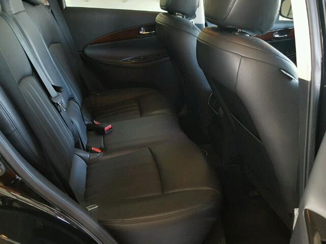 JNKAJ09F88M359186 - 2008 INFINITI EX35 BASE BLACK photo 6
