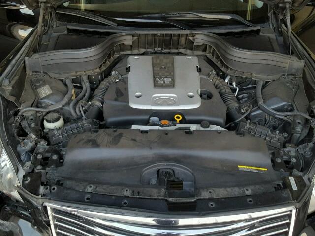 JNKAJ09F88M359186 - 2008 INFINITI EX35 BASE BLACK photo 7