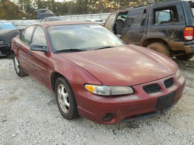 1G2WK52J0YF319130 - 2000 PONTIAC GRAND PRIX BURGUNDY photo 1