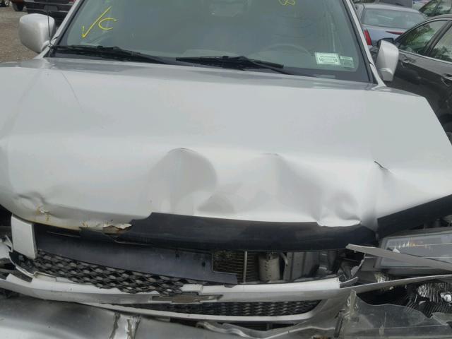 1GCJTCDE0A8105448 - 2010 CHEVROLET COLORADO L SILVER photo 7