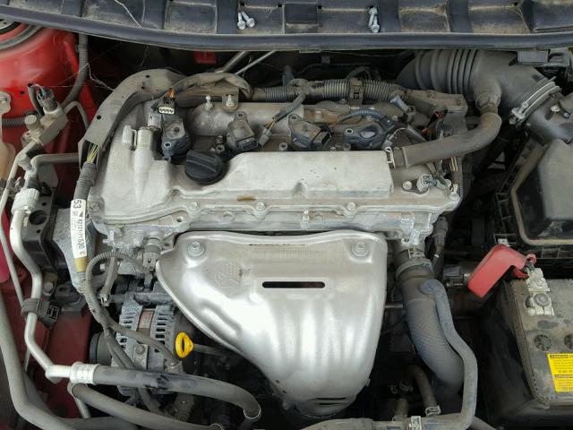 JTKJF5C76E3076572 - 2014 TOYOTA SCION TC 红色 照片 9