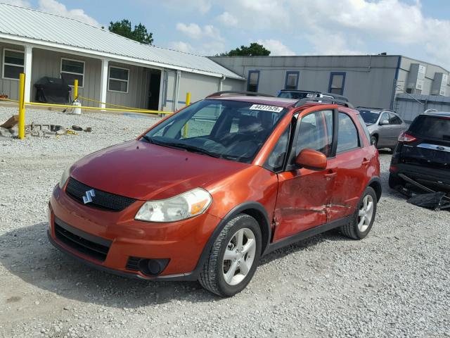 JS2YA413896200222 - 2009 SUZUKI SX4 TECHNO RED photo 2