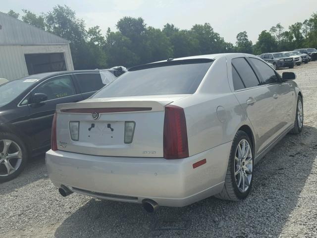 1G6DX67D360199923 - 2006 CADILLAC STS-V SILVER photo 4