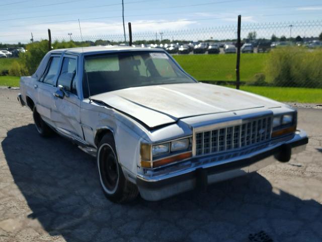 2FABP43F7GX101162 - 1986 FORD LTD WHITE photo 1