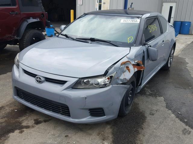 JTKJF5C73C3041727 - 2012 TOYOTA SCION TC 灰色 照片 2
