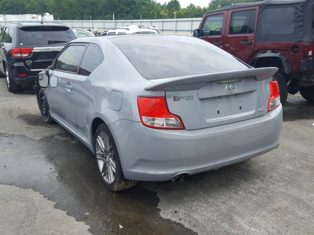 JTKJF5C73C3041727 - 2012 TOYOTA SCION TC 灰色 照片 3