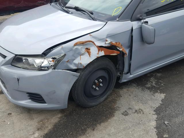 JTKJF5C73C3041727 - 2012 TOYOTA SCION TC 灰色 照片 9