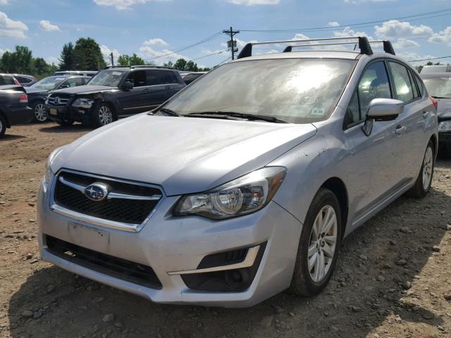 JF1GPAB63G8236354 - 2016 SUBARU IMPREZA PR SILVER photo 2