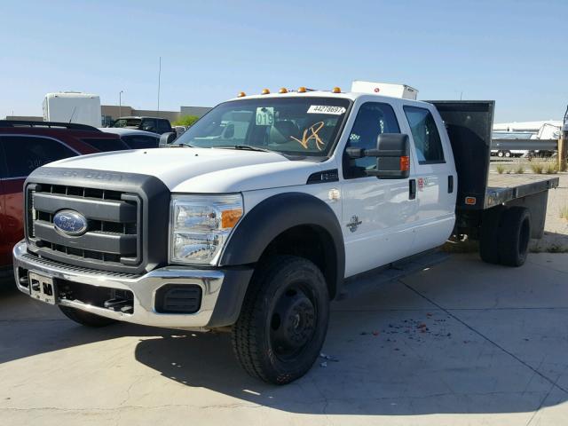 1FD0W5HT7FEC73020 - 2015 FORD F550 SUPER WHITE photo 2