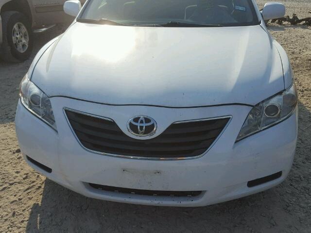 4T1BE46K27U593613 - 2007 TOYOTA CAMRY NEW WHITE photo 9