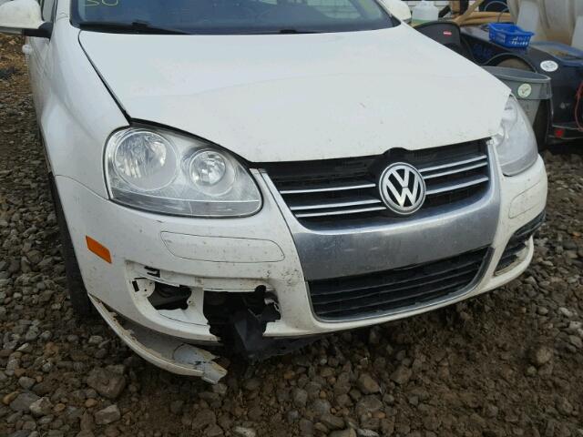 3VWTL81K59M286132 - 2009 VOLKSWAGEN JETTA TDI WHITE photo 9