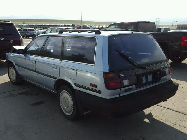 JT2VV21W0L0115703 - 1990 TOYOTA CAMRY DLX 蓝色 照片 3