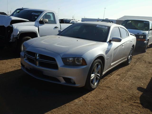 2C3CDXDT0CH245223 - 2012 DODGE CHARGER R/ SILVER photo 2
