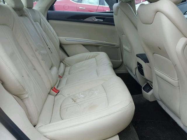 3LN6L2J99FR609991 - 2015 LINCOLN MKZ BEIGE photo 6