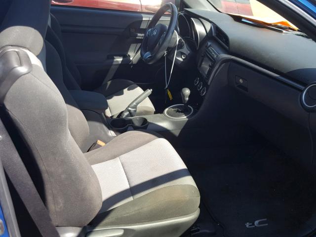 JTKJF5C75E3074358 - 2014 TOYOTA SCION TC 蓝色 照片 5