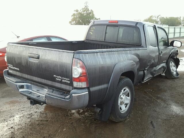 5TFTU4GN7DX047288 - 2013 TOYOTA TACOMA PRE GRAY photo 4