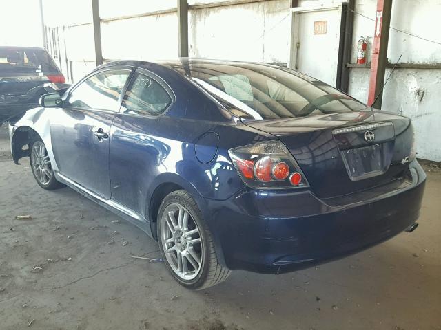 JTKDE167780237702 - 2008 TOYOTA SCION TC 蓝色 照片 3
