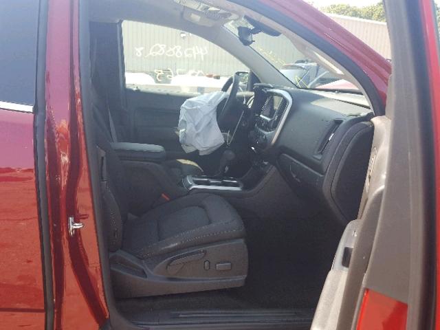 1GCHTCEN5J1138905 - 2018 CHEVROLET COLORADO L RED photo 5