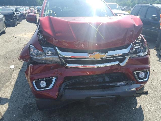 1GCHTCEN5J1138905 - 2018 CHEVROLET COLORADO L RED photo 9