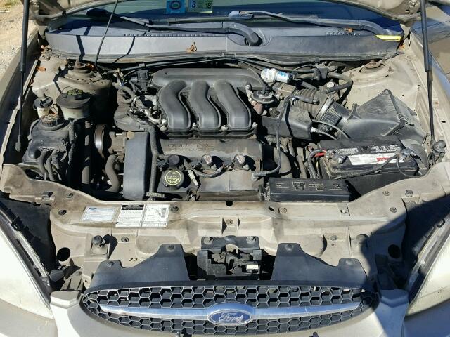 1FAFP56S2YA104285 - 2000 FORD TAURUS GOLD photo 7